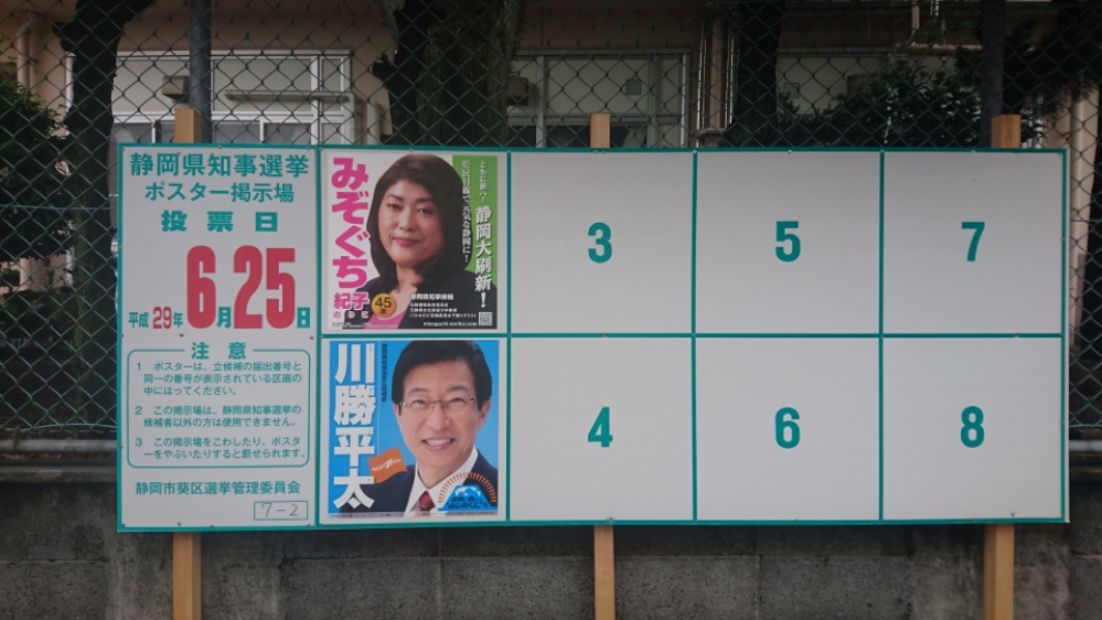 静岡県知事選
